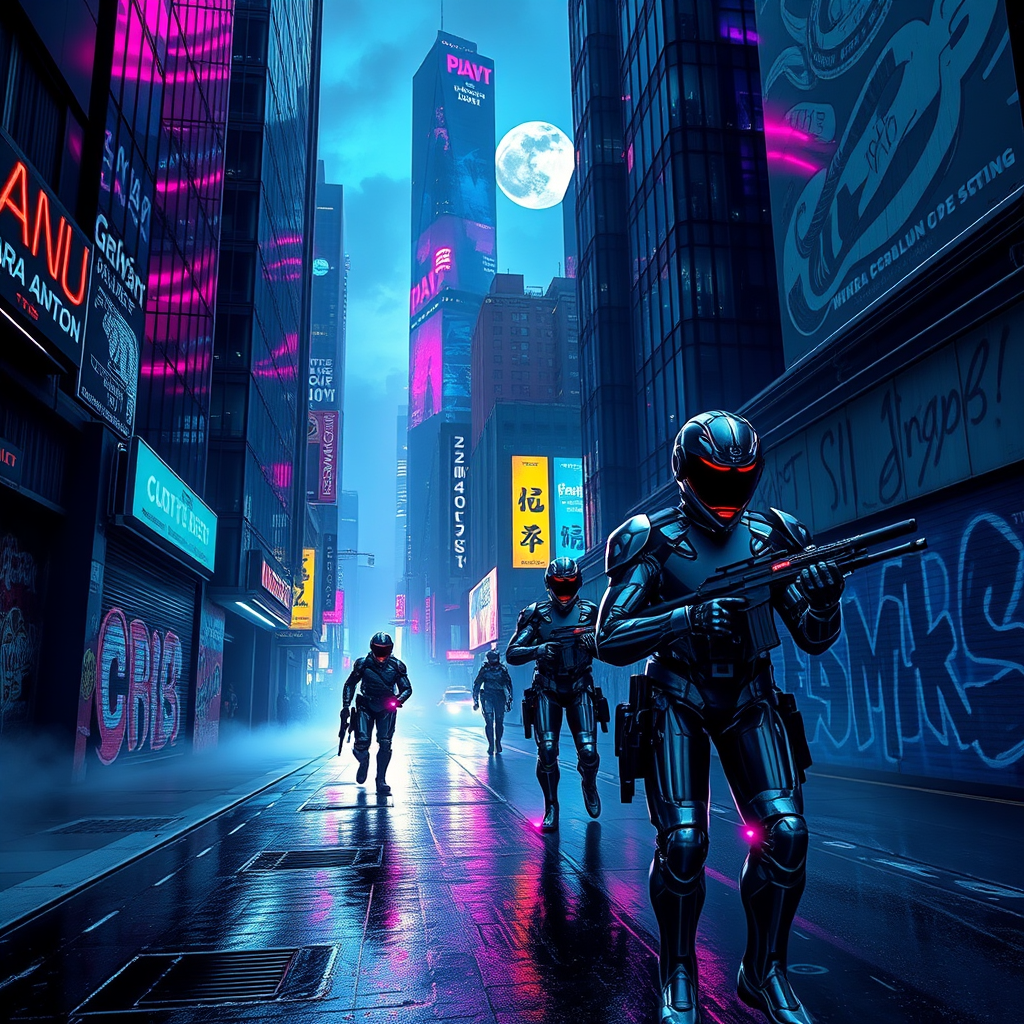 Neon Vigilantes: Tech's Reckoning