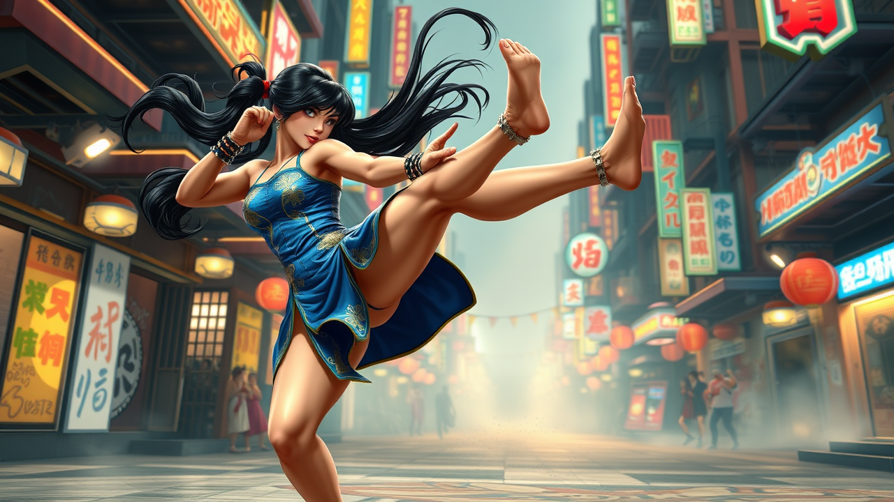 Chun-Li's Urban Showdown