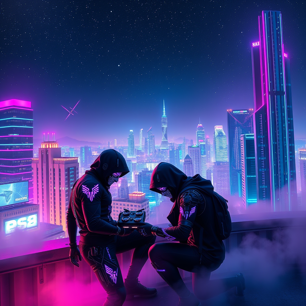 Neon Shadows: Thieves of Tech