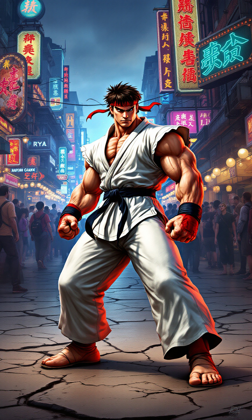 Ryu's Electric Showdown