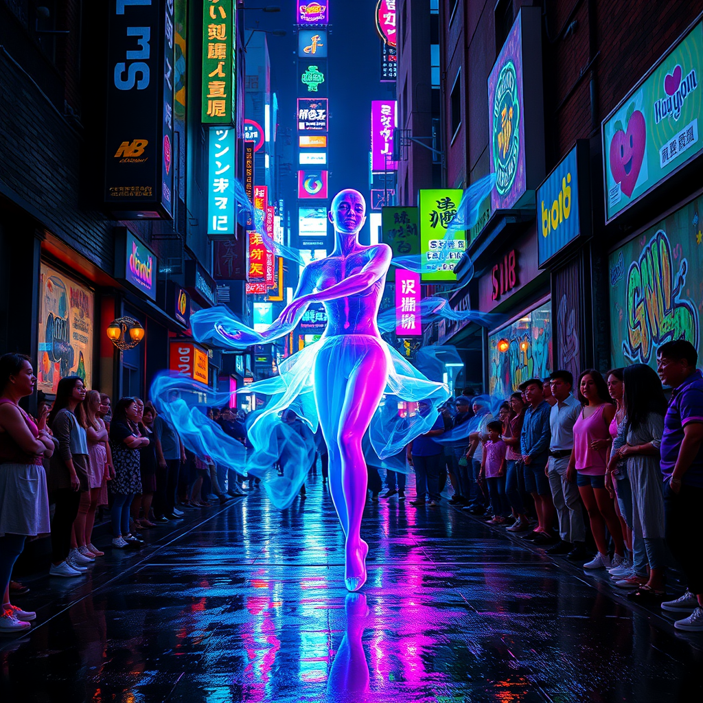 Neon Dreams: Dance of Illusion