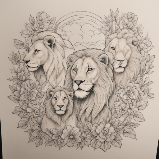 Unity in Ink: The Three Lions Tattoo