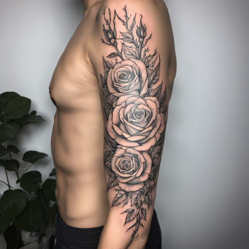 Thorns and Roses: A Sleeve of Strength