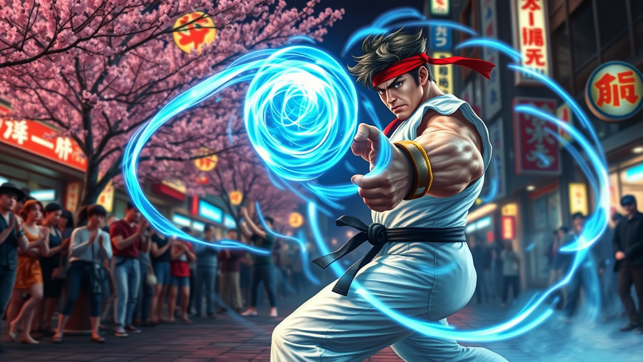 Ryu's Electric Showdown