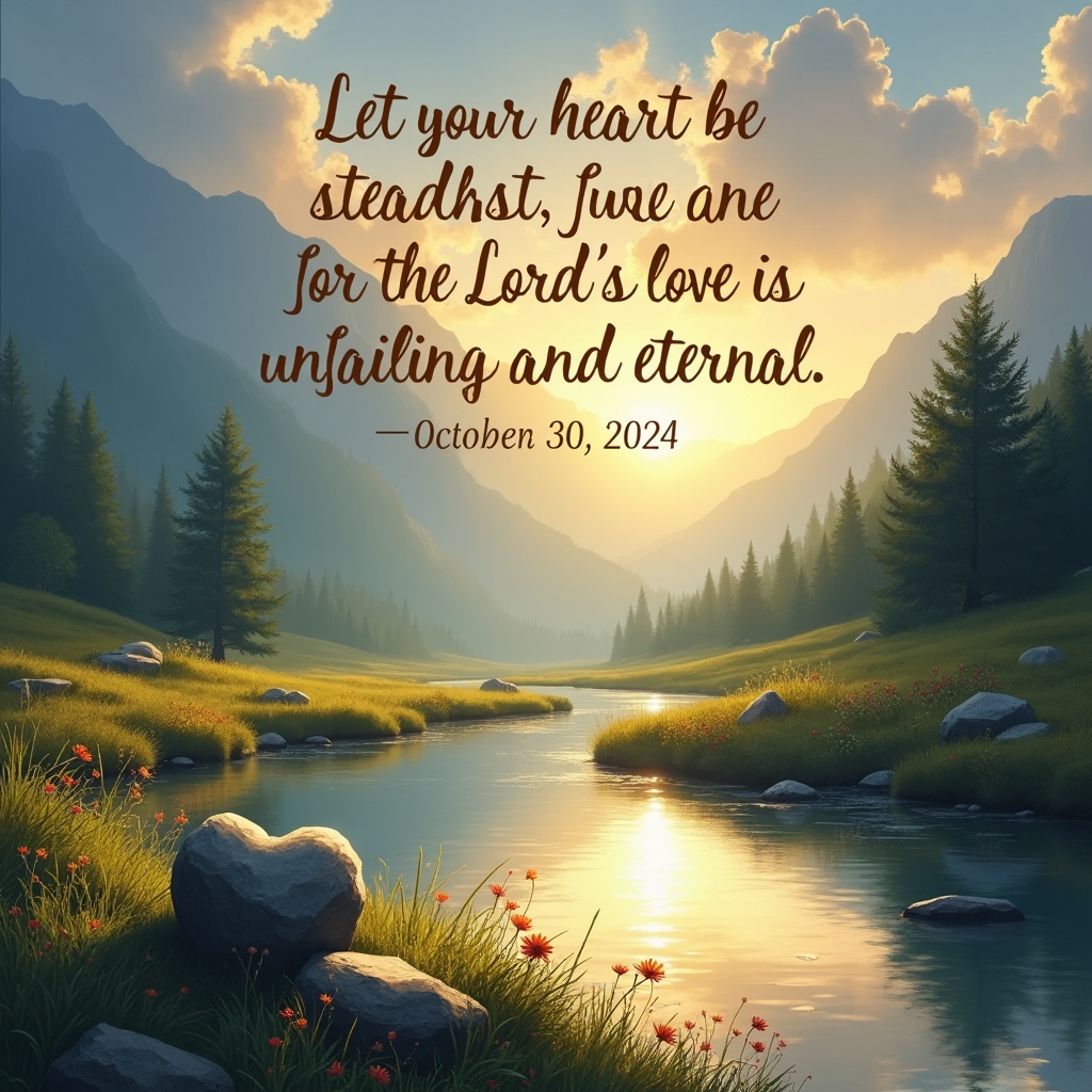 Steadfast Love at Dawn