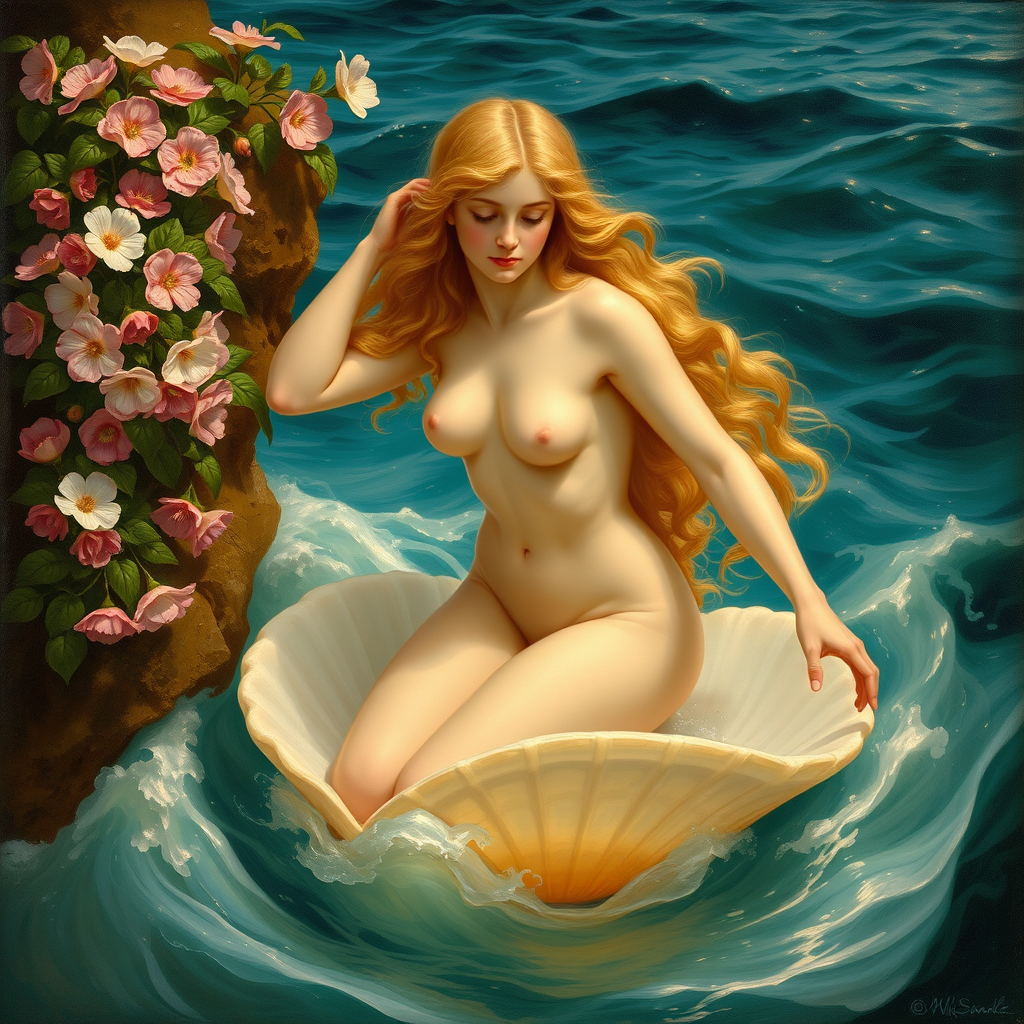 The Birth of Venus (by Alexandre Cabanel)