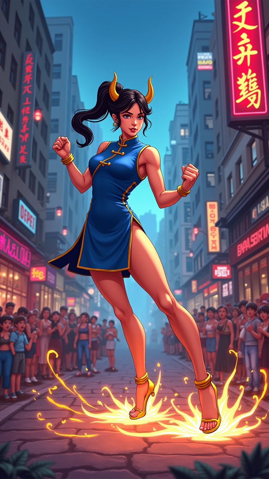 Chun-Li: Neon Showdown Unleashed