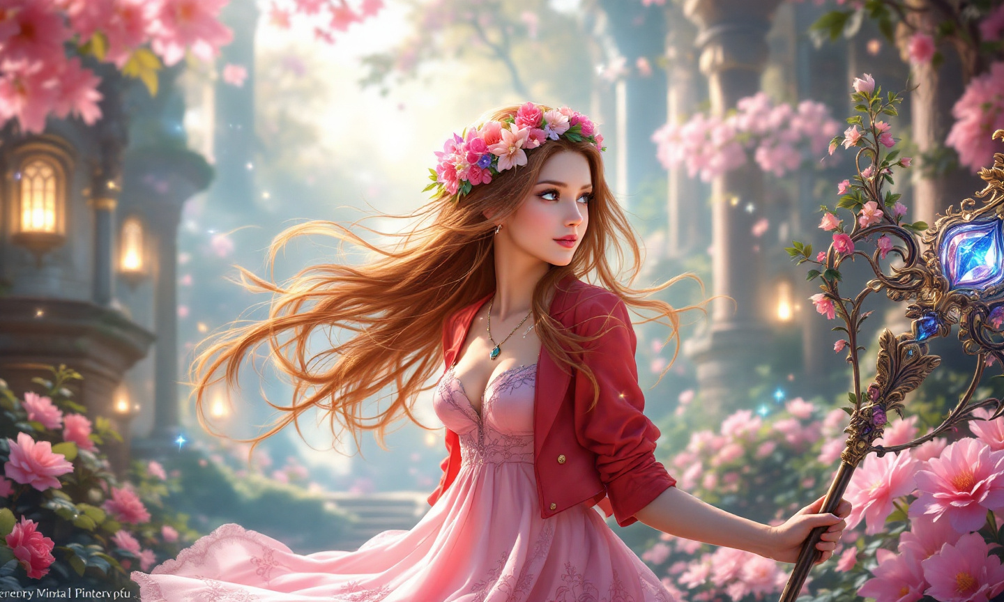 Ethereal Elegance: Aerith's Dream