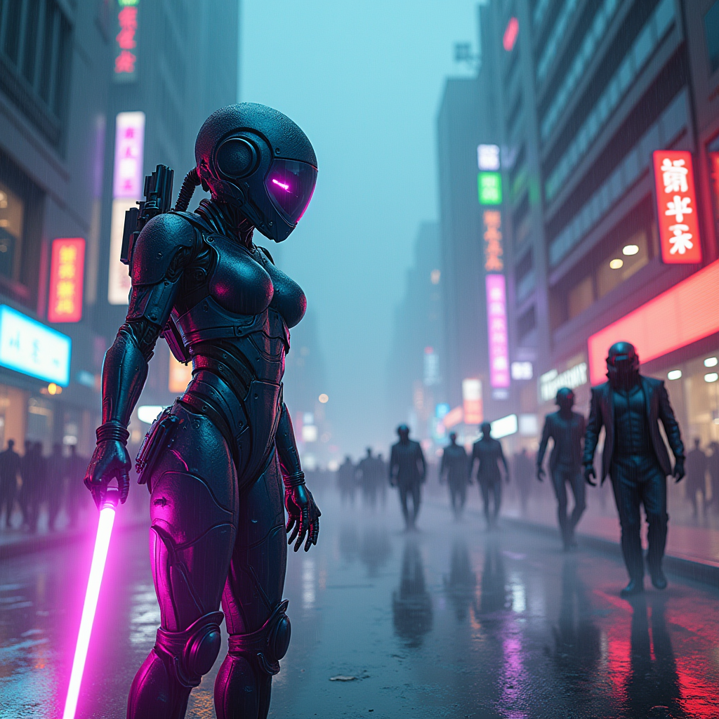 Neon Shadows: Rise of the Vigilante