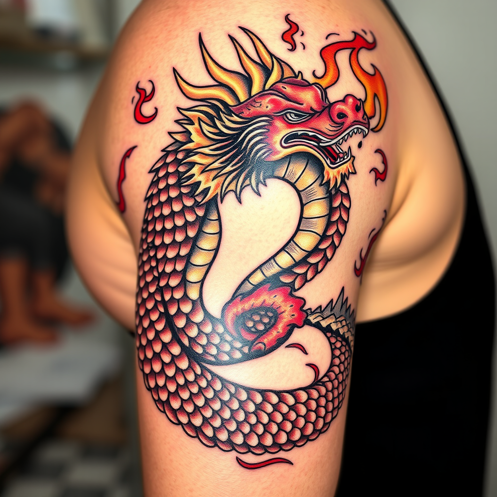 Fierce Guardian: Dragon Tattoo