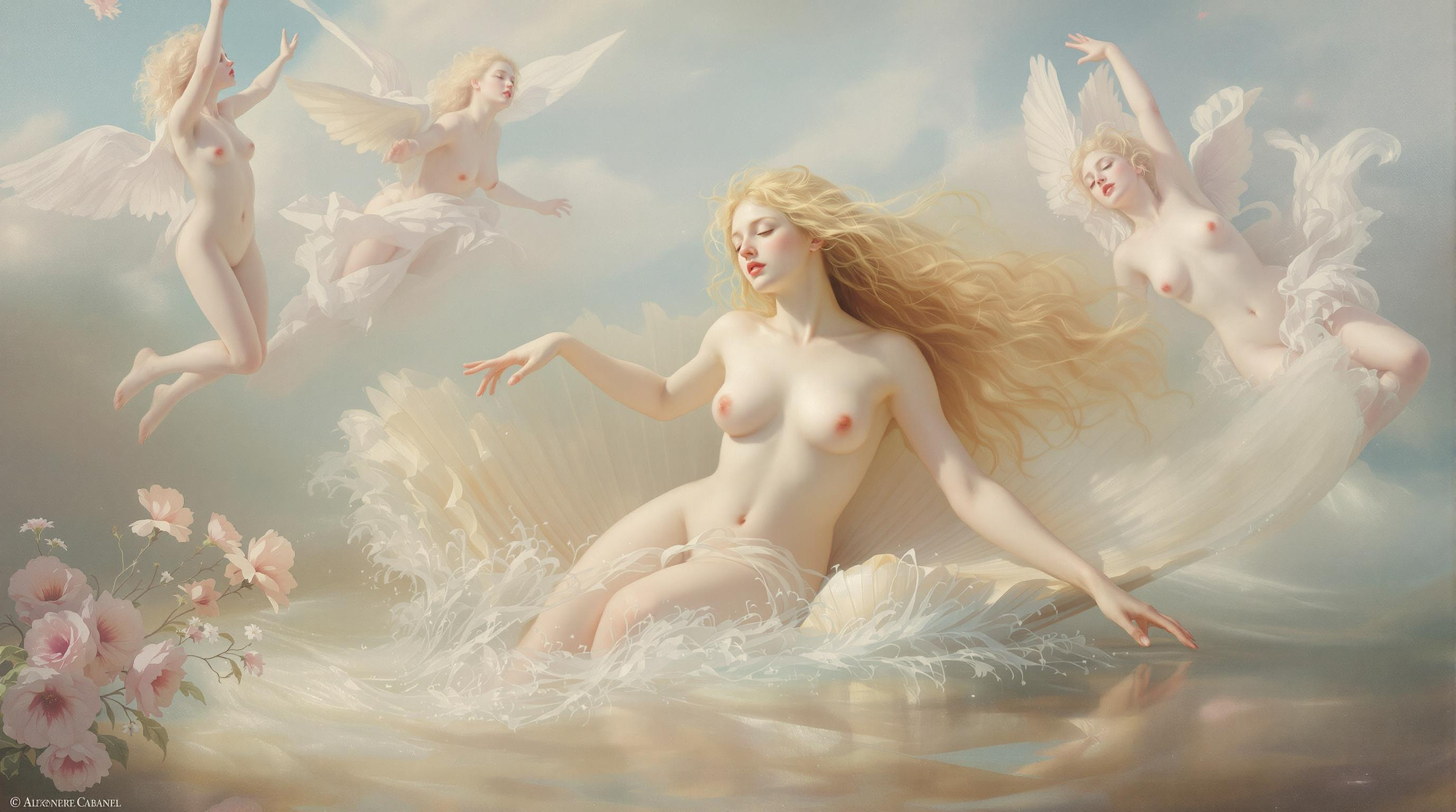 The Birth of Venus (by Alexandre Cabanel)