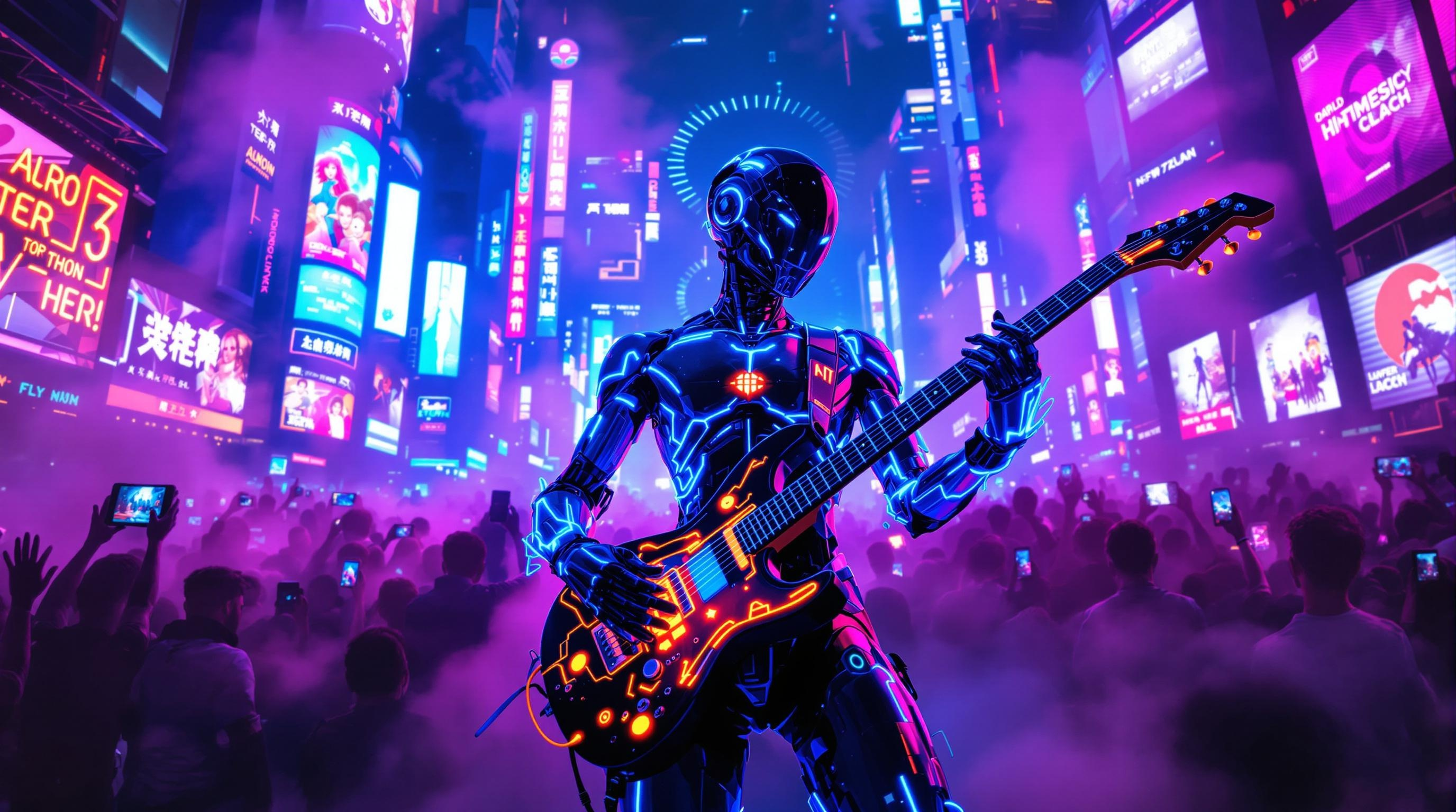 Neon Dreams: Cyborg Symphony