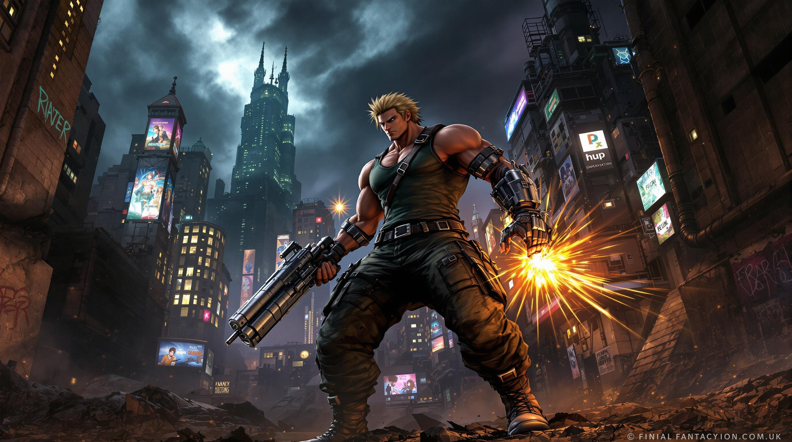 Barret: Fury in Midgar's Shadows