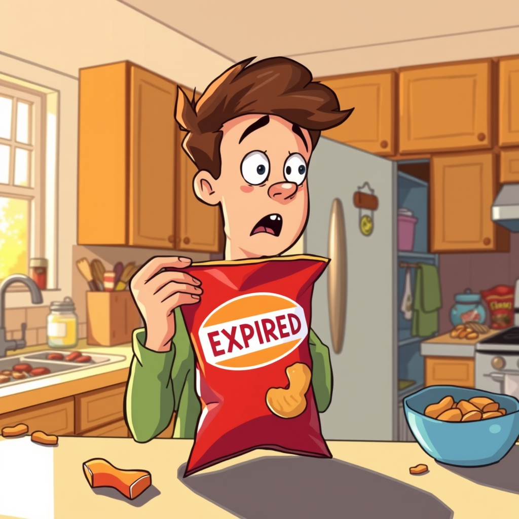 Snack Attack: Expired Surprise!