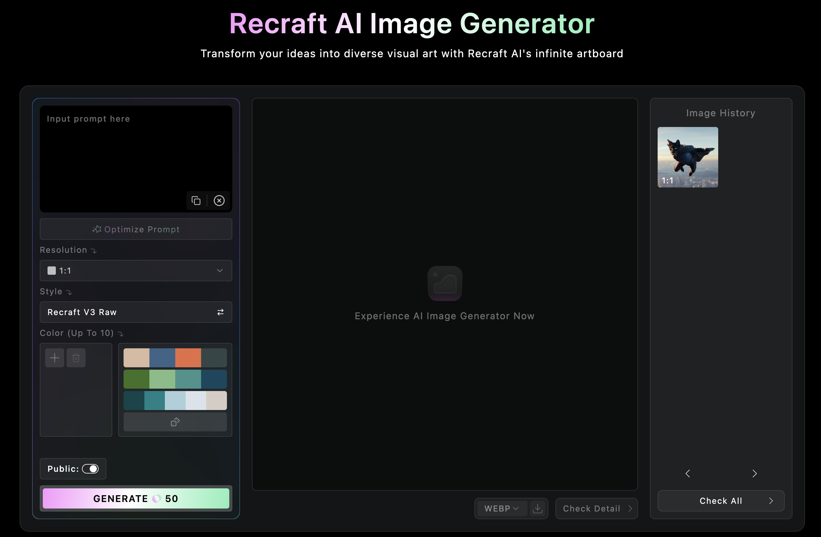 Recraft AI : Révolutionner la Création d'Images avec une Technologie Avancée