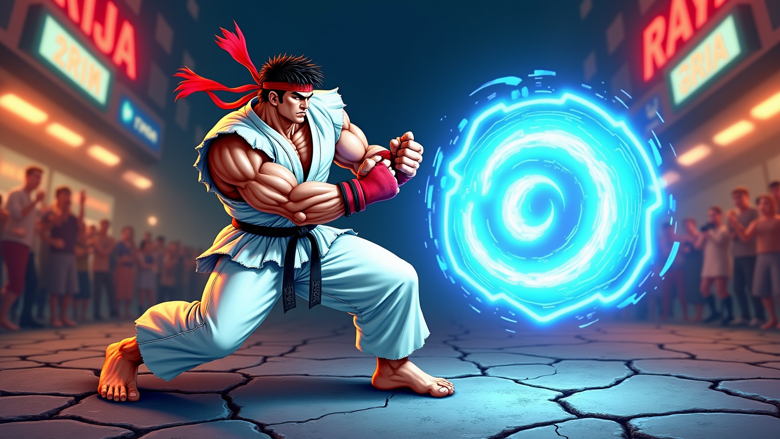 Ryu's Fury: Clash of Titans