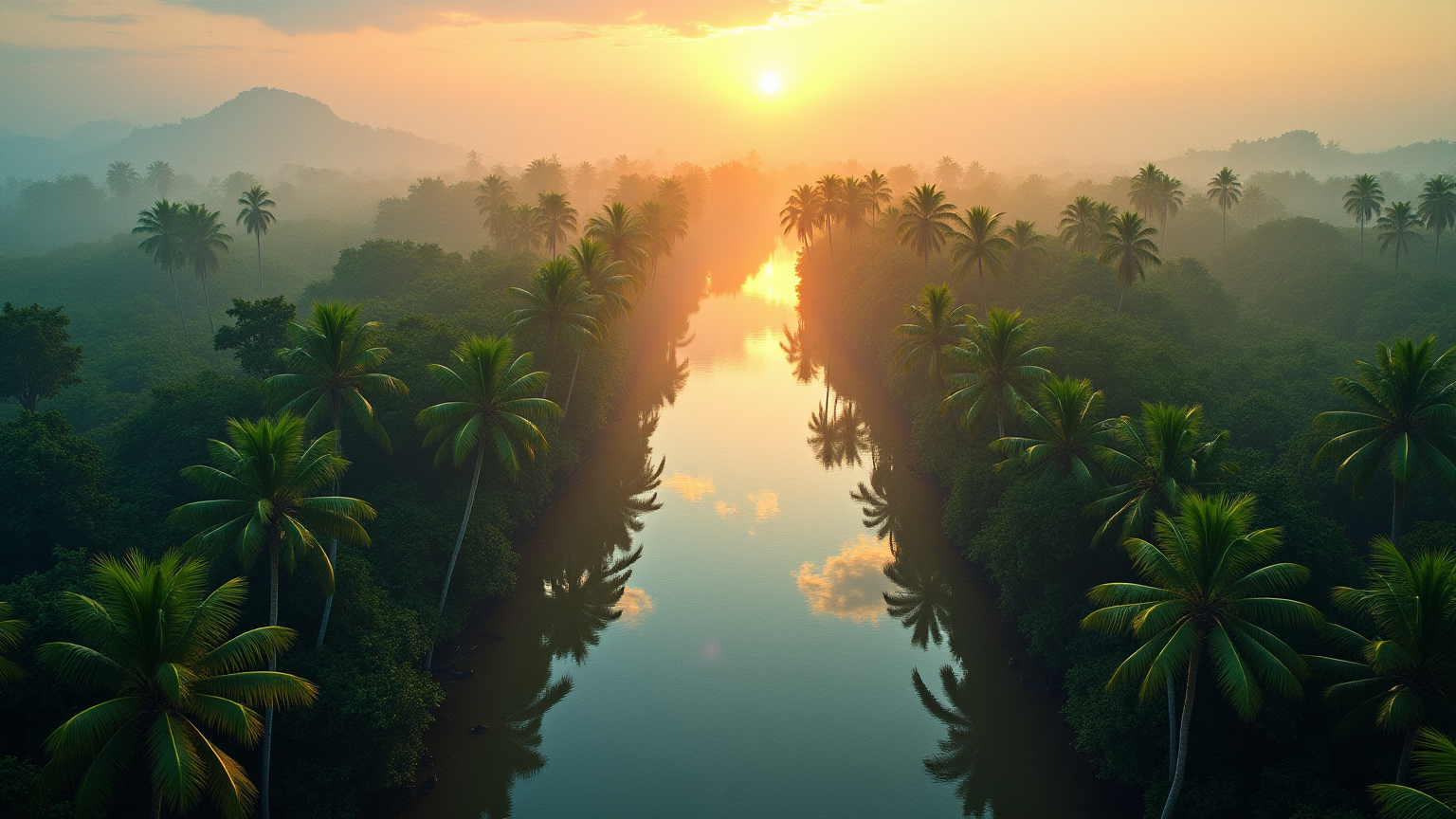 The Amazon River Delta