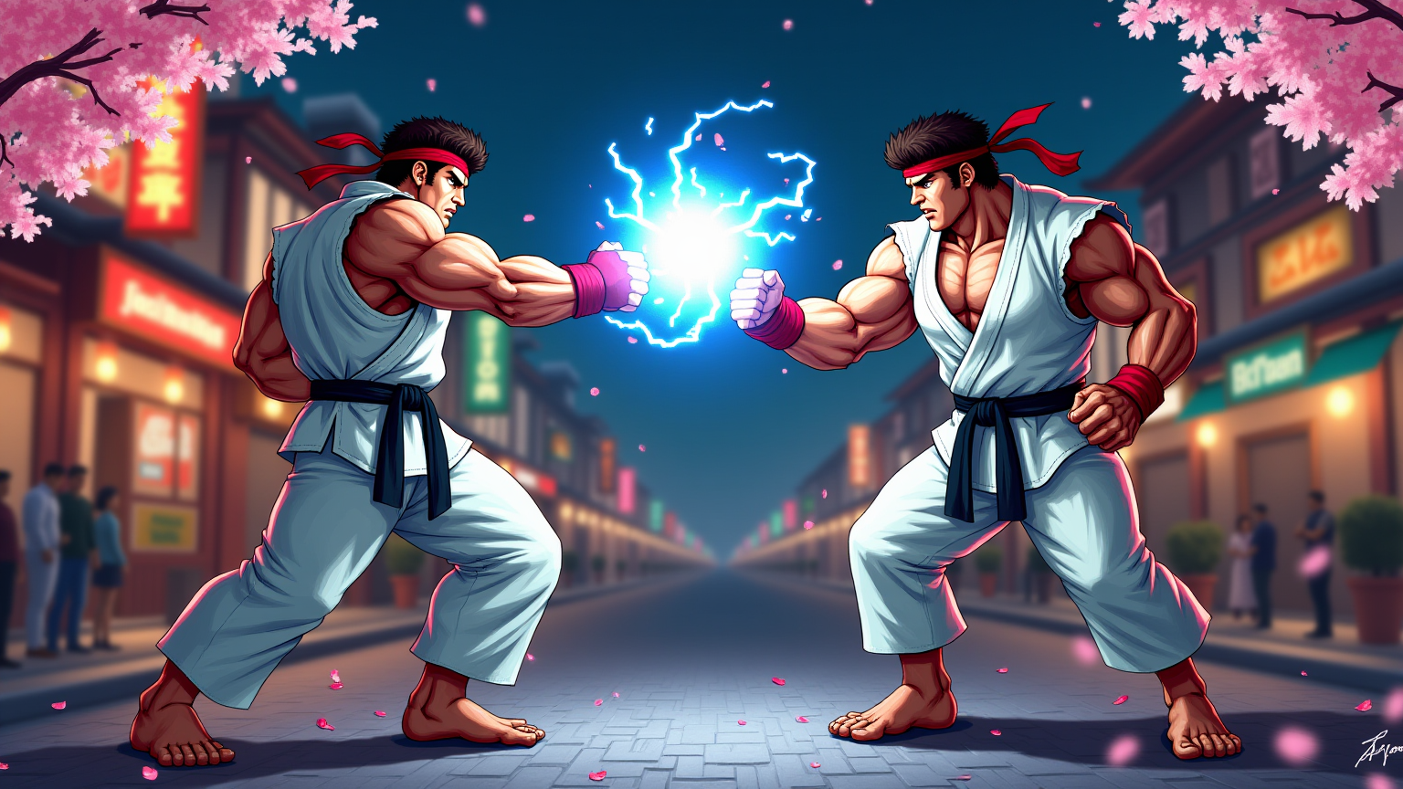 Ryu's Hadouken: Night Clash