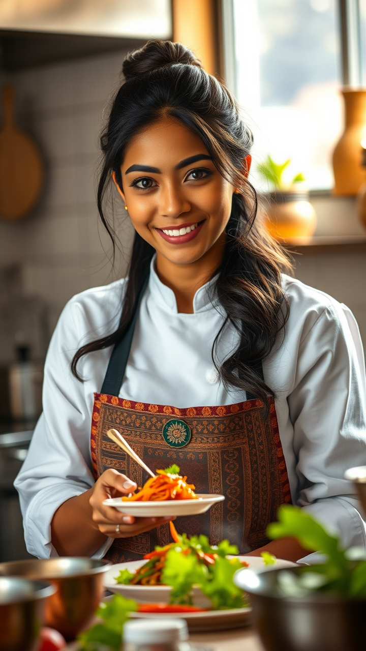 Culinary Joy: A Chef's Portrait