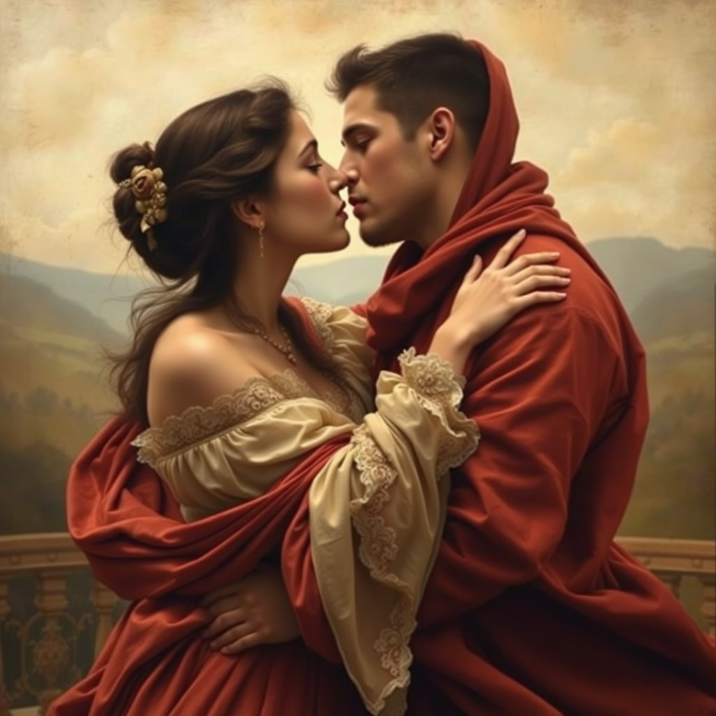 The Kiss (by Francesco Hayez)