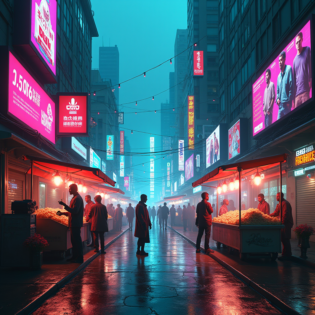 Neon Dreams: Cyberpunk Delights