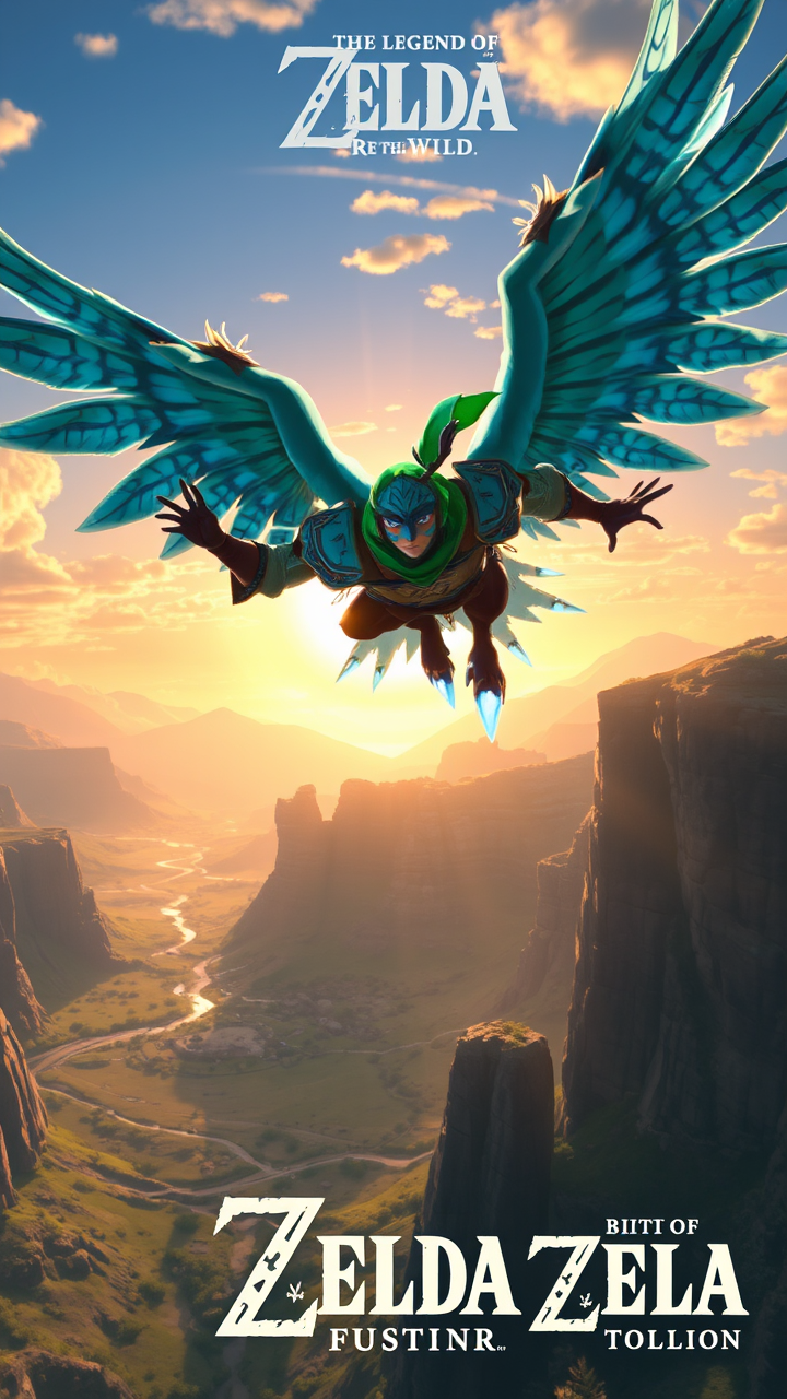 Soaring Majesty: Revali's Flight