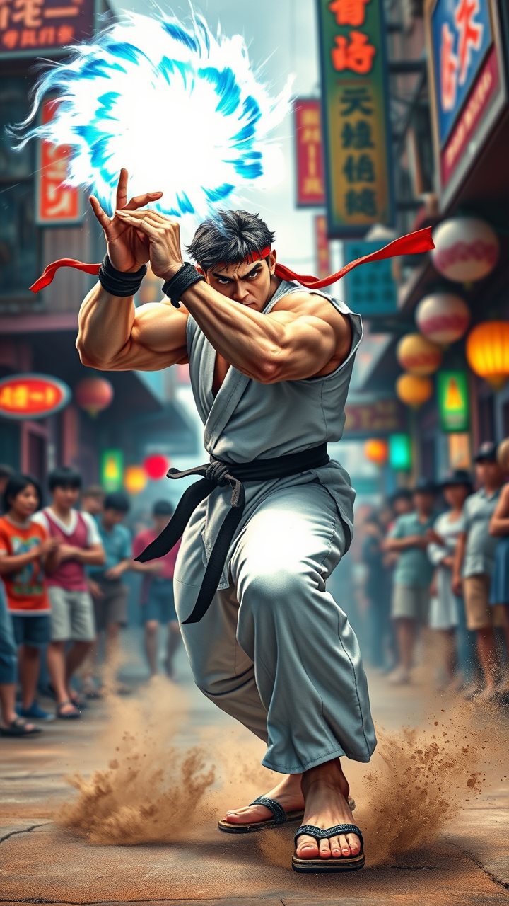 Ryu's Hadouken: Clash of Legends