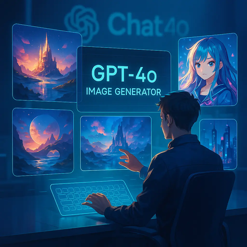 画像を生成するGPT-4o画像ジェネレーターの使い方：素晴らしいAIアートを無料で作成