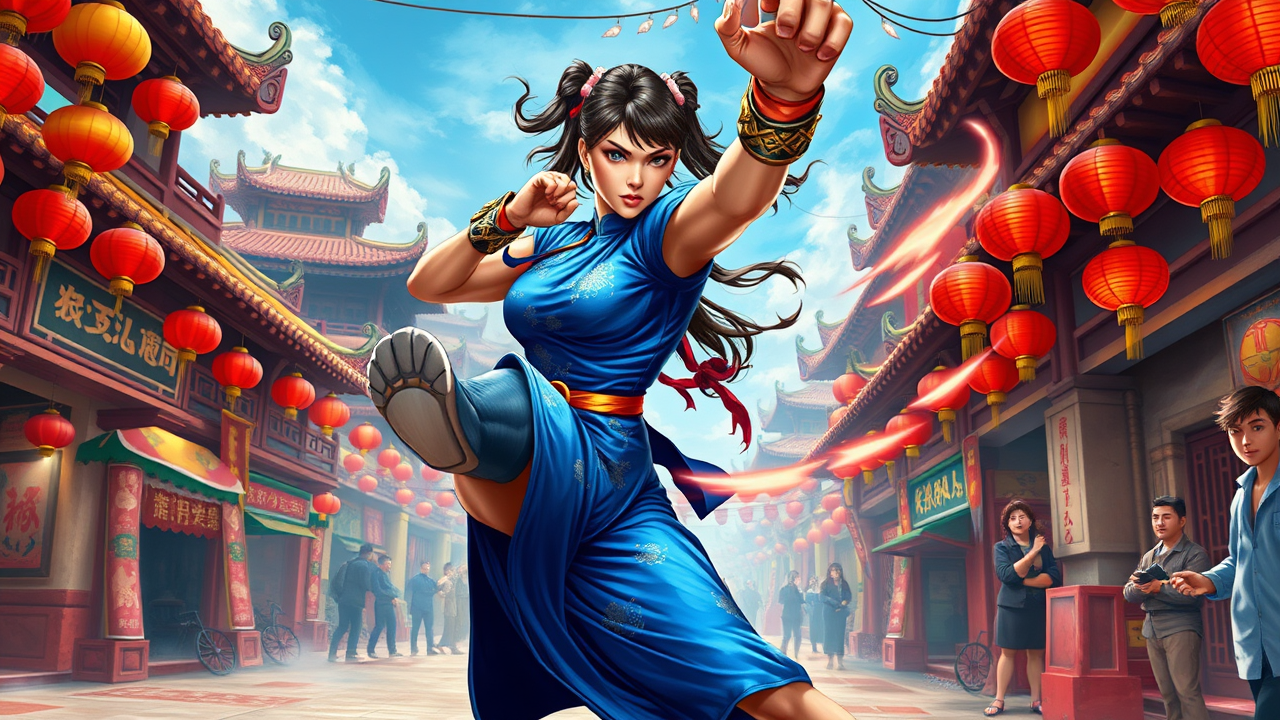 Chun-Li: Kickstart the Showdown