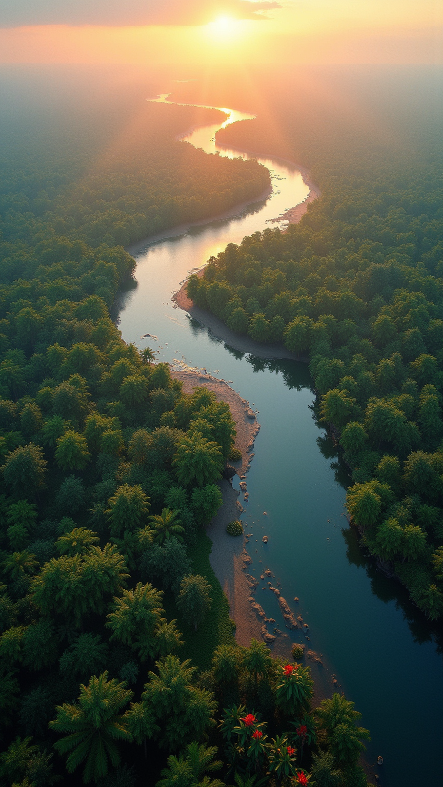 The Amazon River Delta