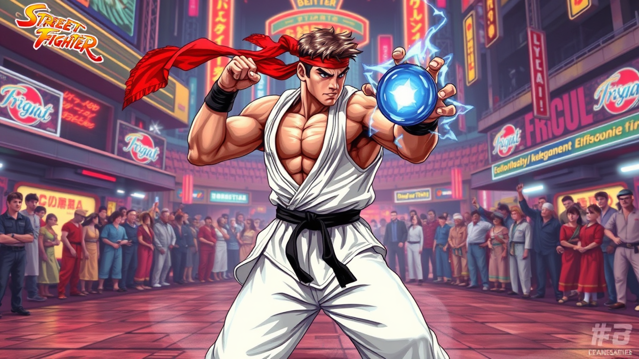 Ryu's Urban Showdown: Fight On!