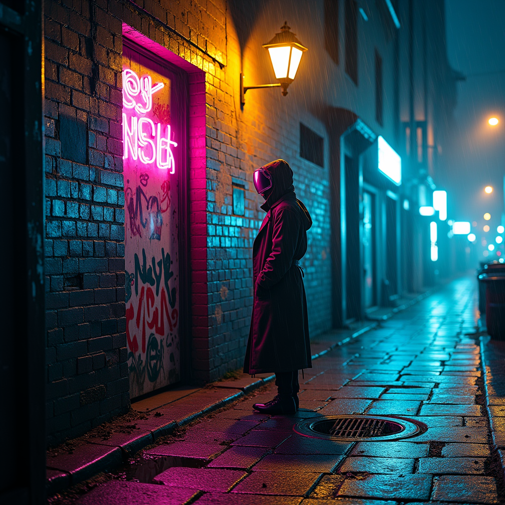 Rahasia Neon Menanti di Balik Pintu