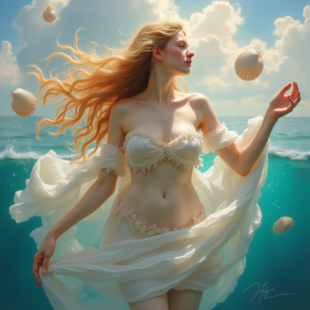 Kelahiran Venus (oleh Alexandre Cabanel)