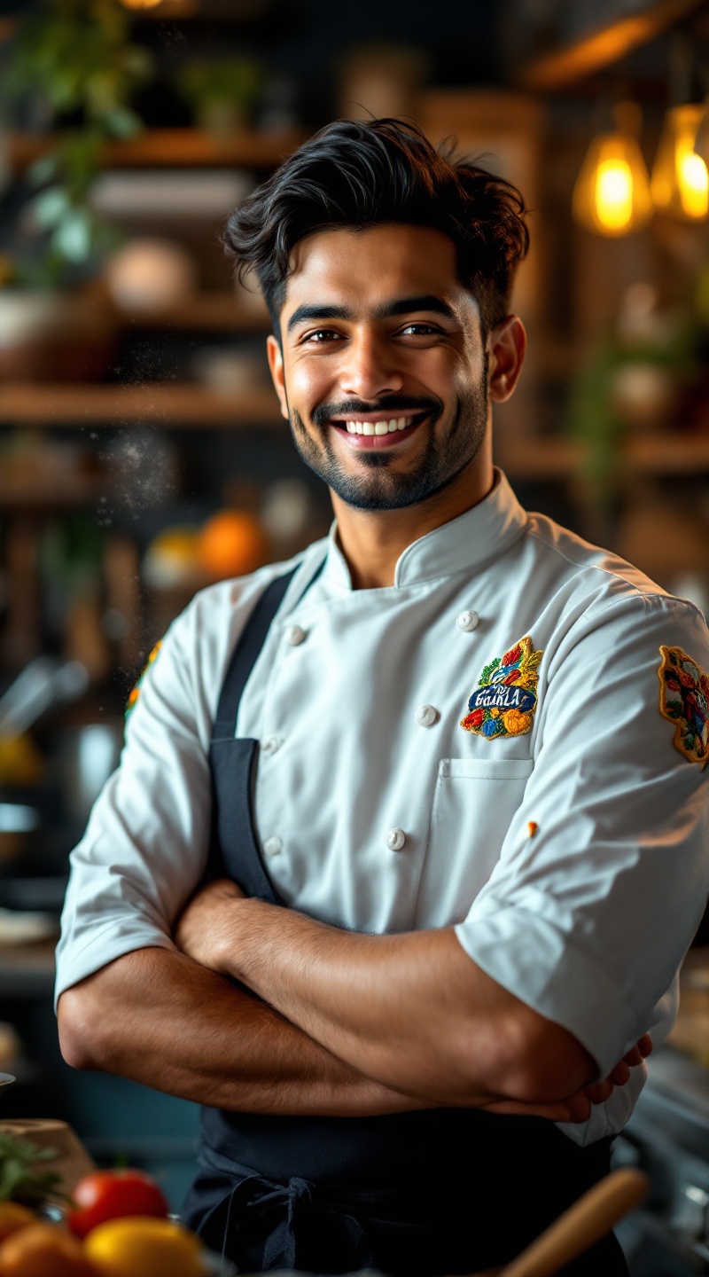 Culinary Pride: A Chef's Portrait