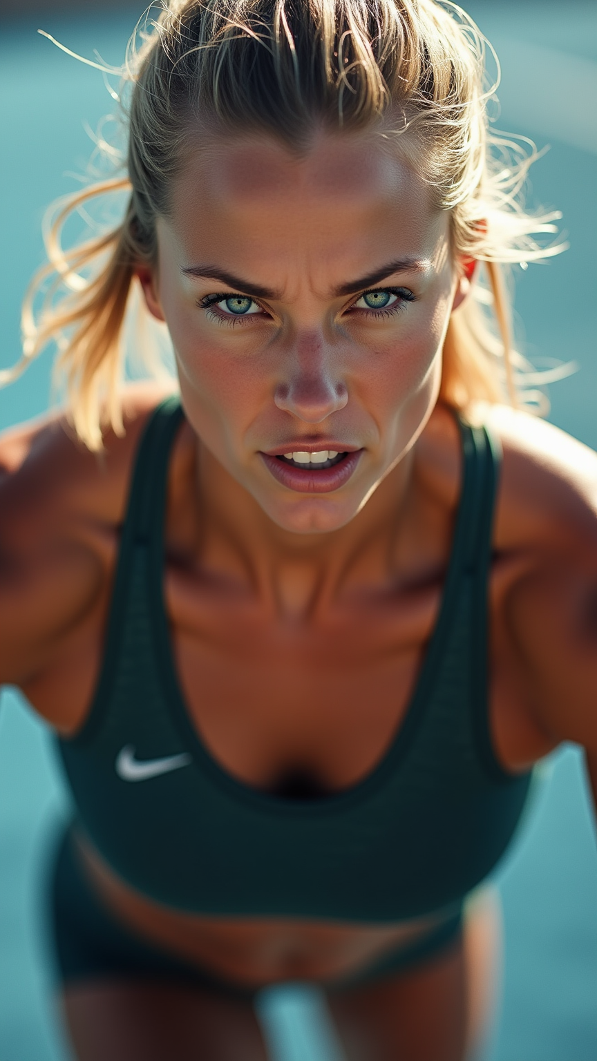 Fierce Focus: The Athlete's Gaze