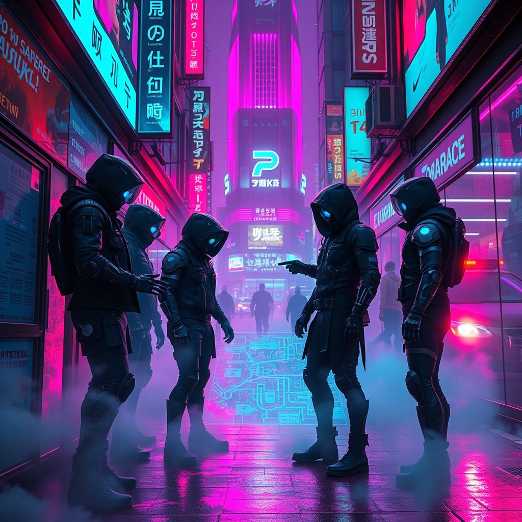 Neon Shadows: Rise of the Vigilantes