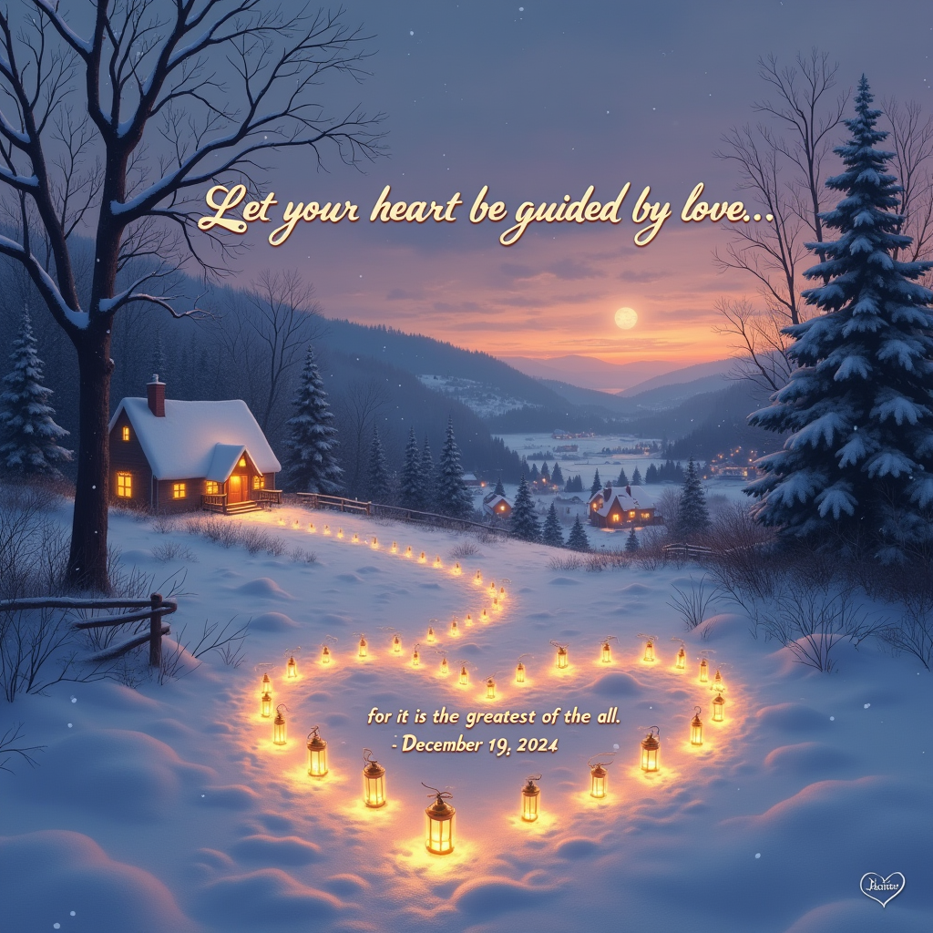 Guided by Love's Lantern Light