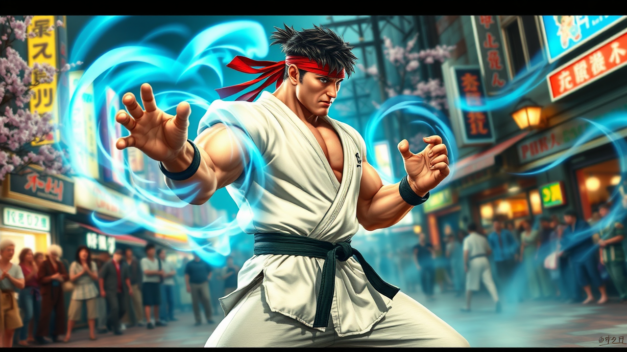 Ryu's Hadouken Showdown!