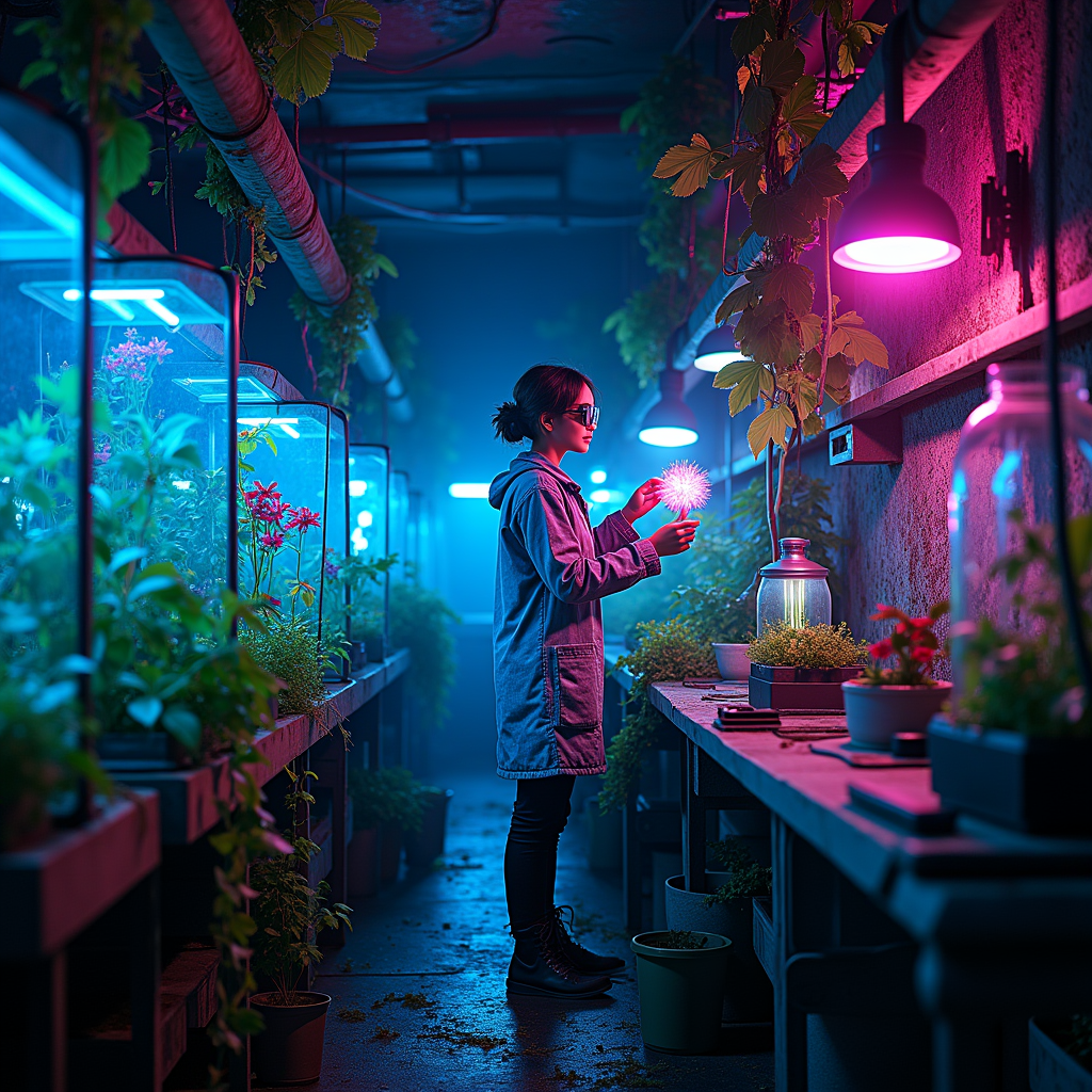 Neon Eden: Botany Reimagined