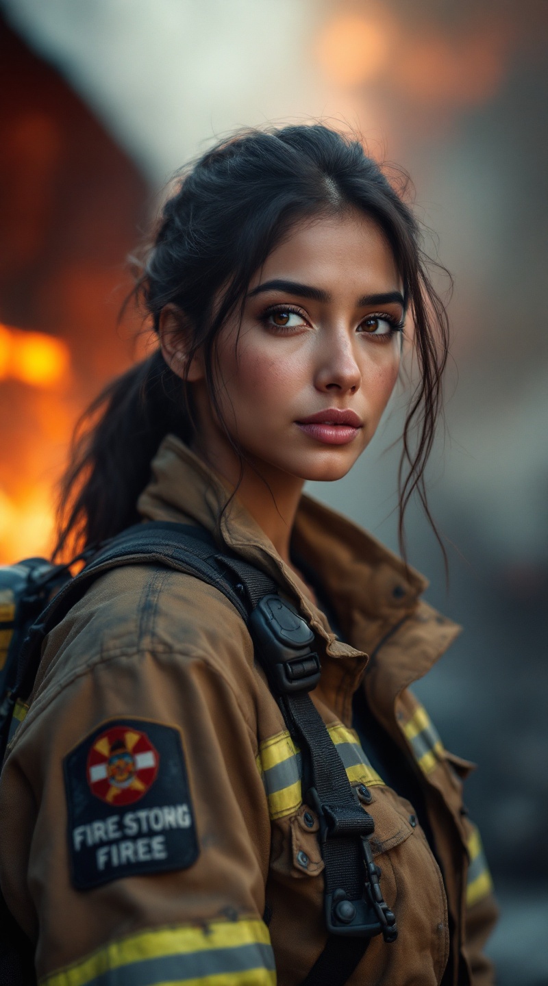 Brave Heart: Firefighter’s Portrait