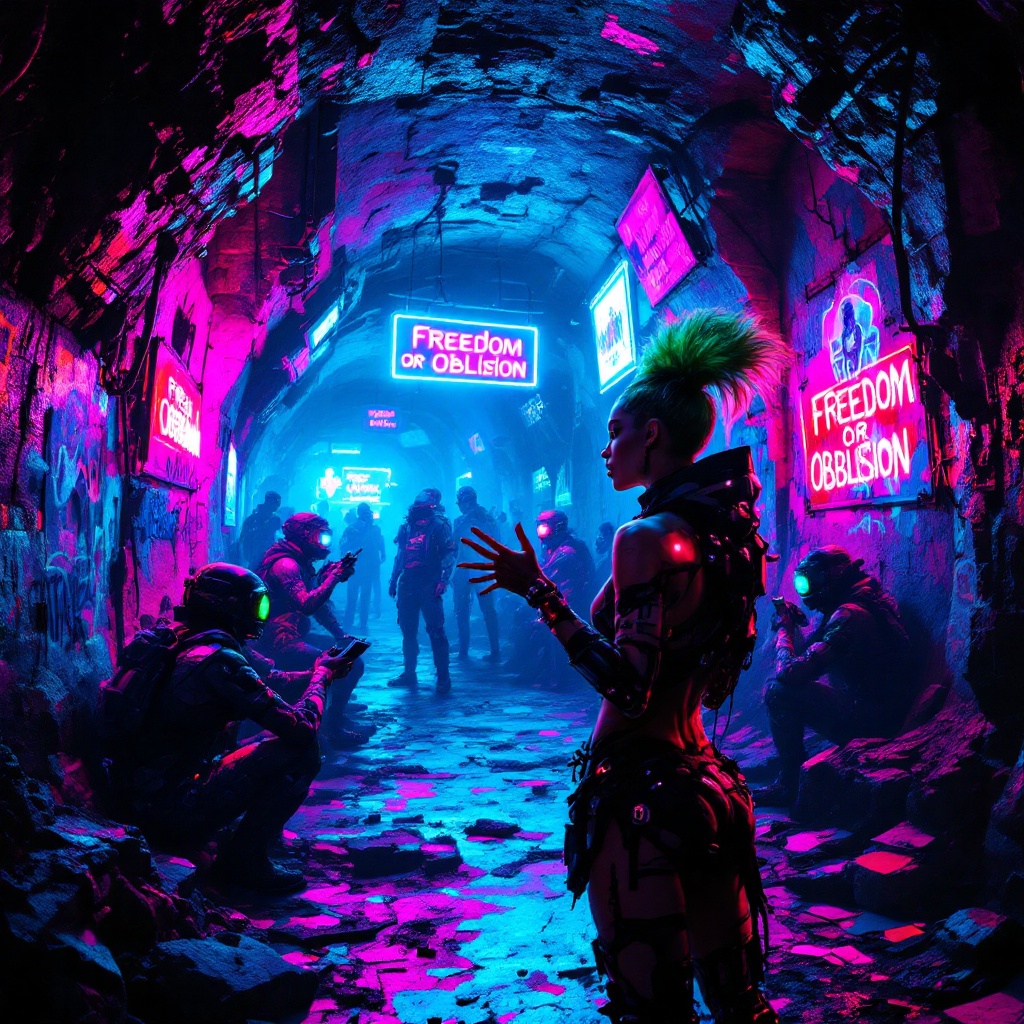 Neon Uprising: Defiance Awaits