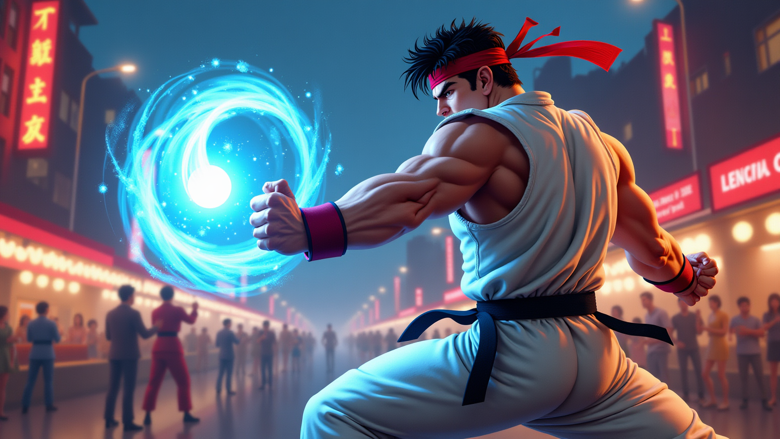 Ryu's Hadouken: Night Clash