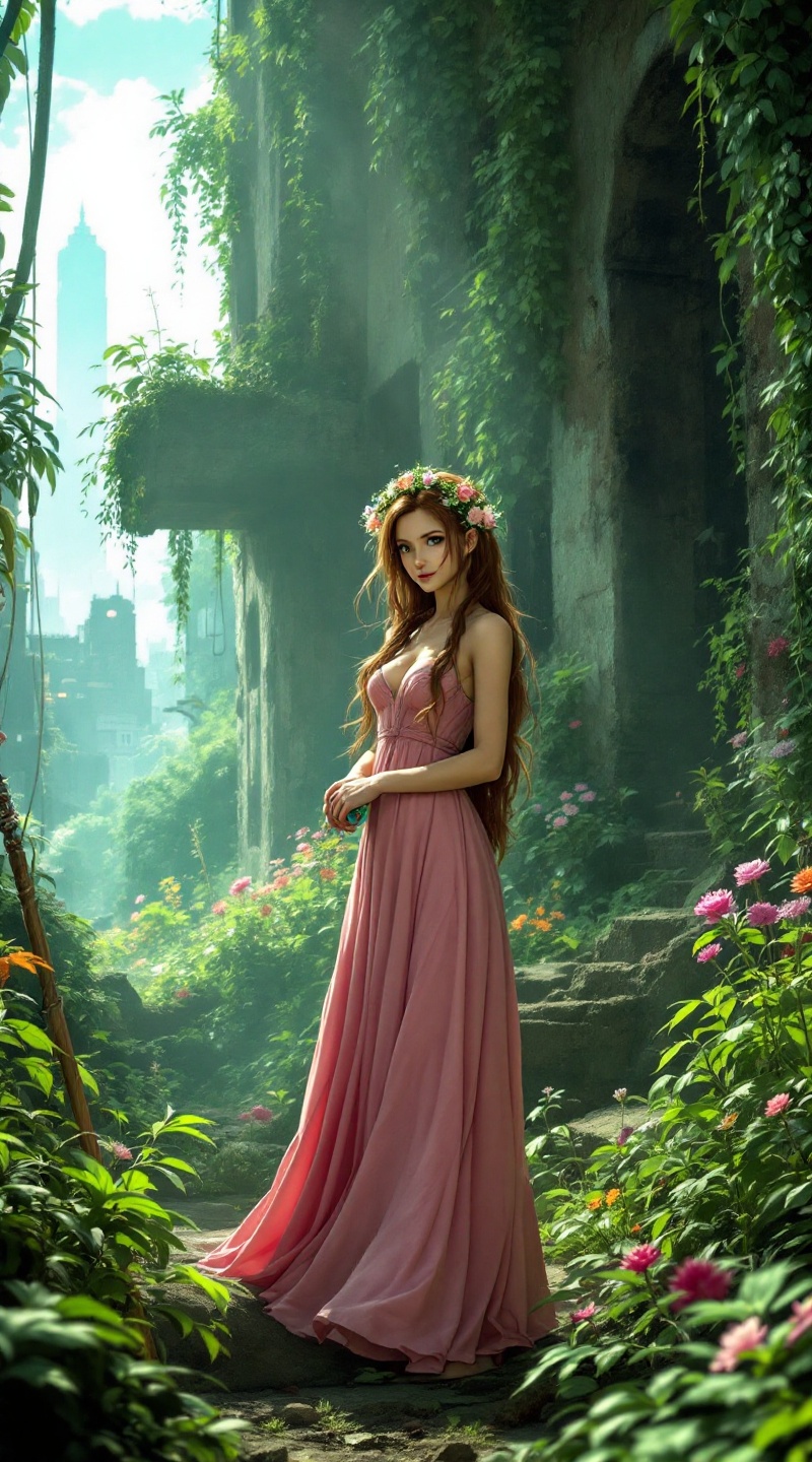 Hope Amidst Ruins: Aerith's Haven