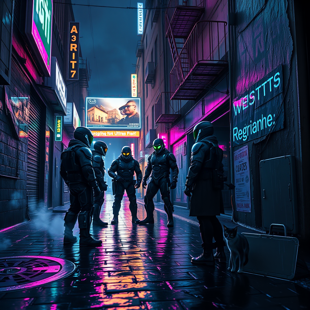 Neon Shadows: Rebellion Awaits