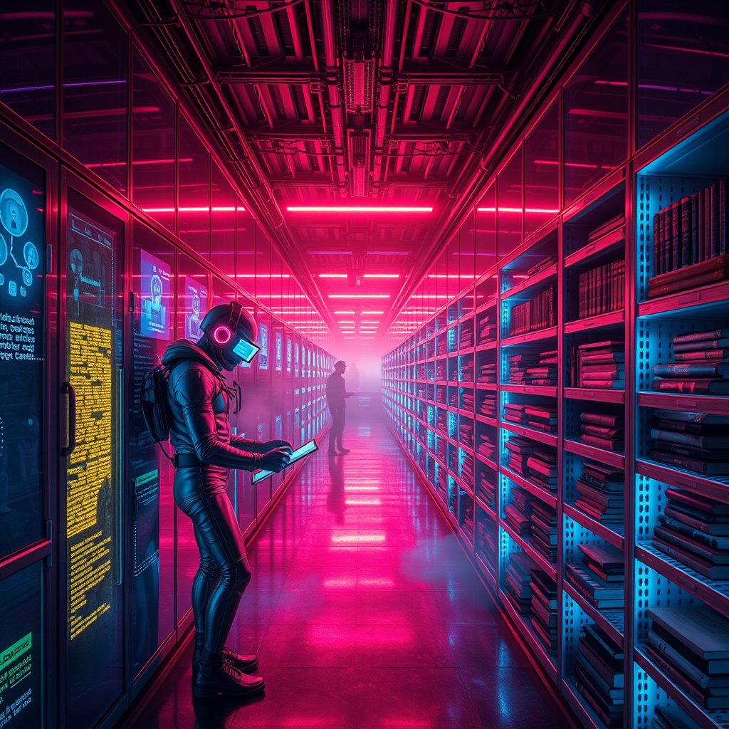 Neon Secrets of the Archive