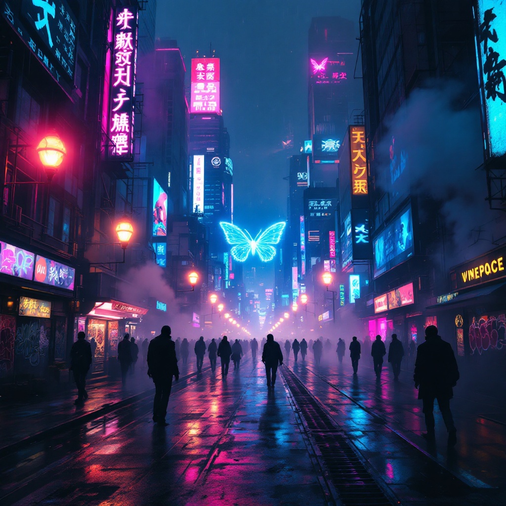 Neon Butterfly: Hope in the Grit