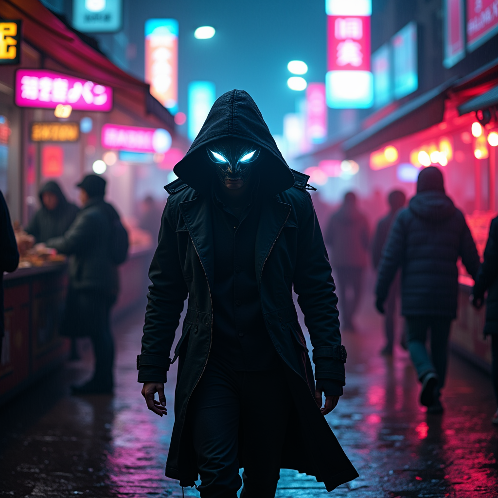 Neon Shadows: Urban Predators