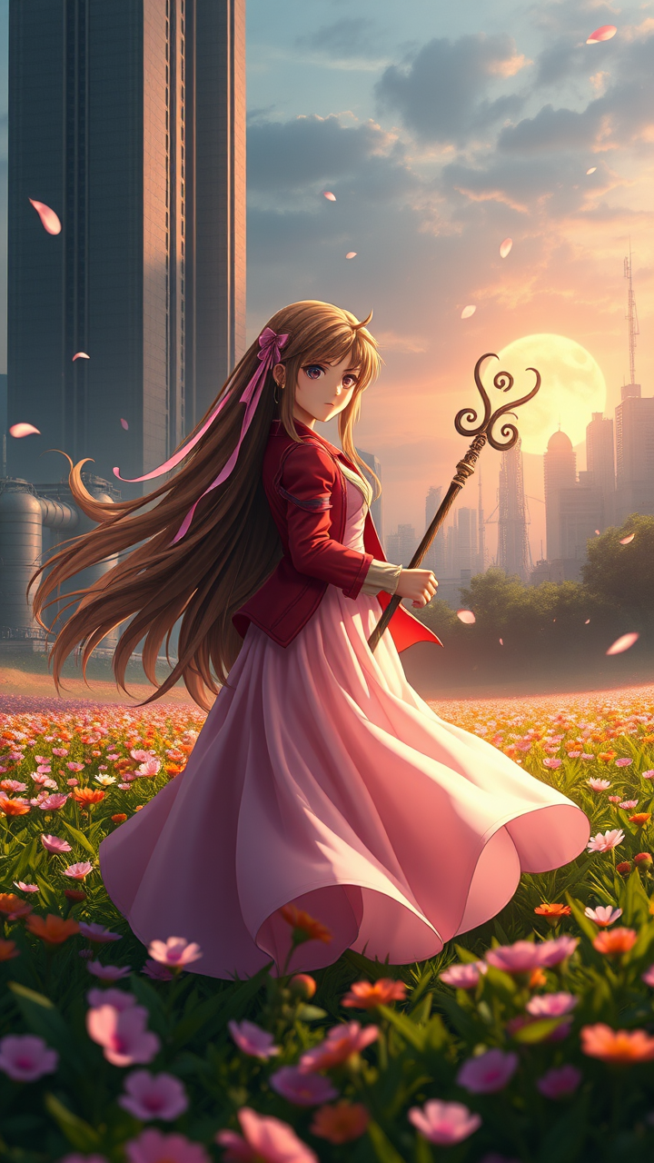 Serenity Amidst Shadows: Aerith