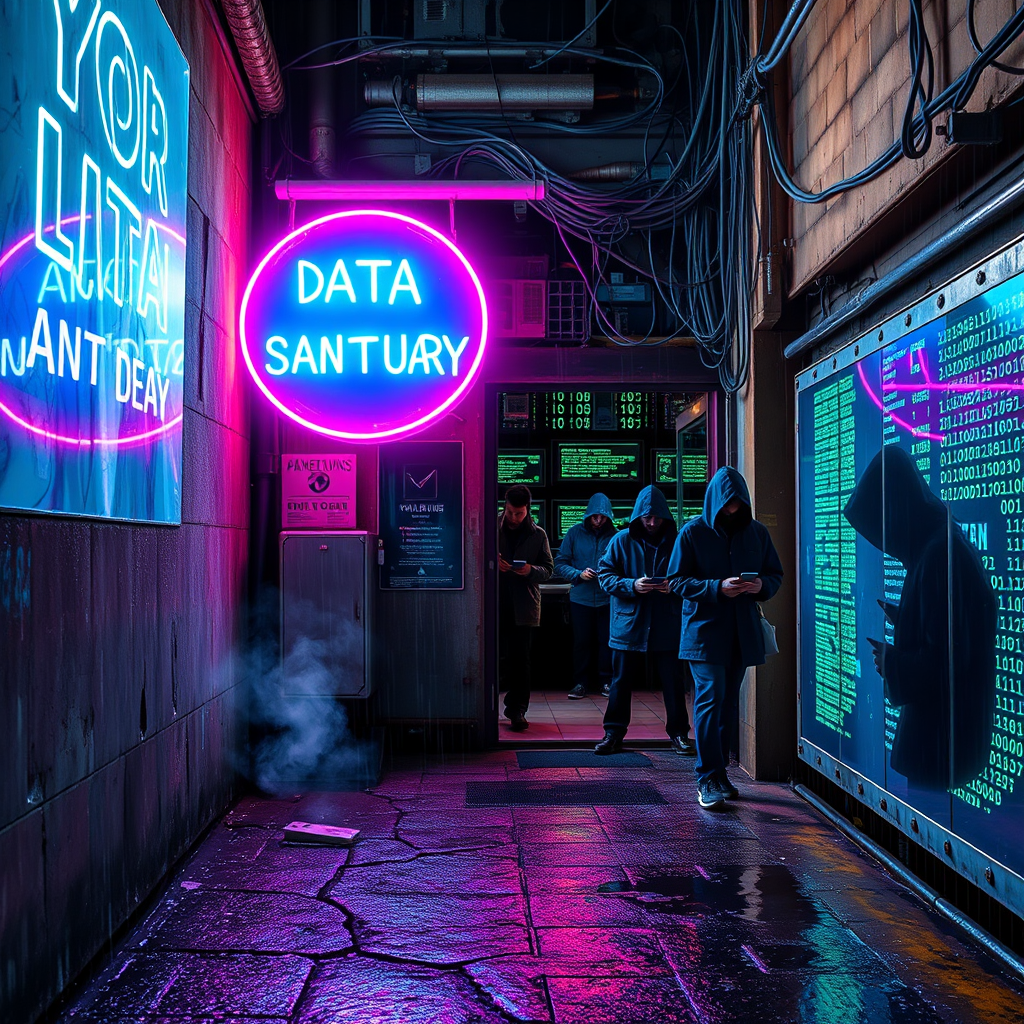 Neon Shadows: Cyber Sanctuary