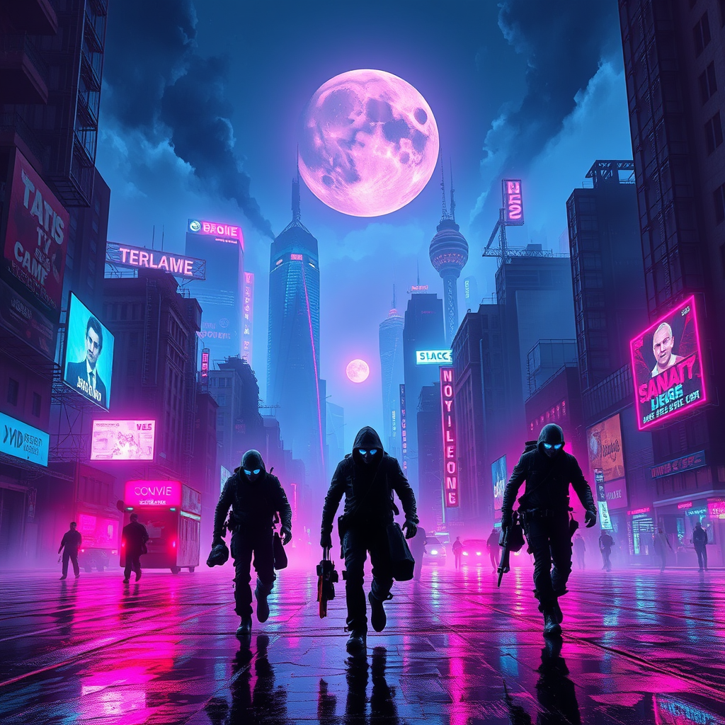 Neon Rebellion: City of Shadows